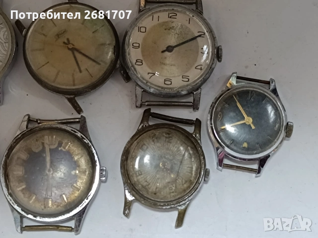 стари механични руски часовници , снимка 3 - Мъжки - 53889429