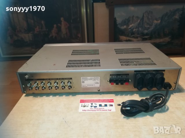 sony stereo amplifier-made in japan & 2002211021, снимка 5 - Ресийвъри, усилватели, смесителни пултове - 31884426