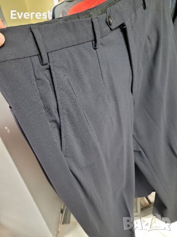 ARMANI костюм тъмносин 175 см,/ 52 размер, снимка 6 - Костюми - 36590494