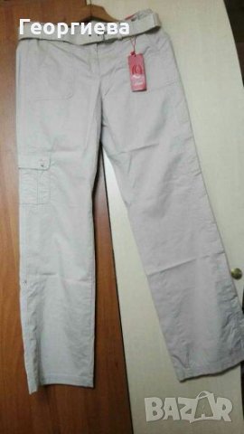 Два чисто нови бежови  панталони  - карго „S`Oliver”🍀👖S/М и L/ XLр-р🍀👖арт.559, снимка 11 - Панталони - 29465707