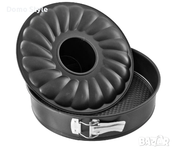 Кръгла форма за печене с две дъна 18см, снимка 3 - Форми - 53266070