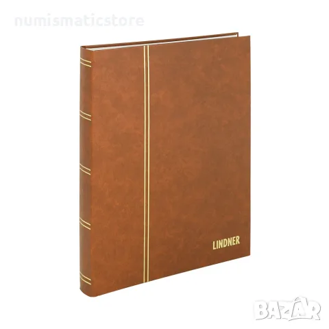 Lindner класьор за марки 16 бели листа / 32 стр. А4, снимка 7 - Филателия - 56361506