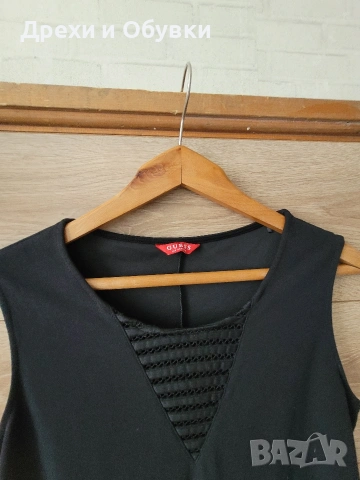 Къса черна рокля GUESS , снимка 3 - Рокли - 54096371