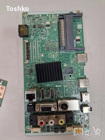 FINLUX 43-FFA-5230 MAIN BOARD 17MB171 POWER 17IPS62 TCON CCPD-TC425-002 PANEL VES430UNDP-N1-N42