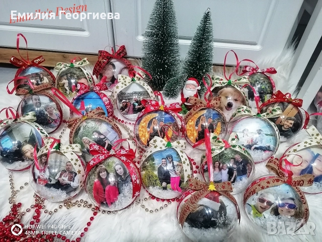 Коледни топки със снимки на най-ниски цени , снимка 9 - Други - 52822316