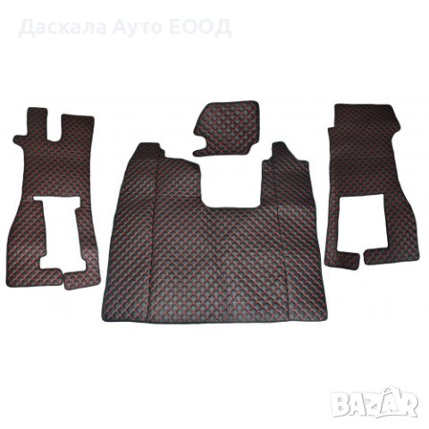 Кожени стелки за Scania R 2016г.+ със сгъваема пътн. седалка , 6 цвята, снимка 2 - Аксесоари и консумативи - 42160959