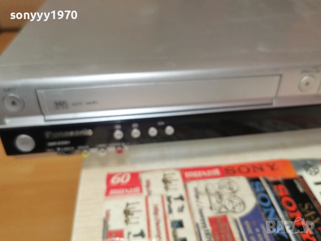 PANASONIC DMR-ES35V DVD RECORDER+VHS ВНОС GERMANY 1904260951LCHERY1, снимка 5 - Плейъри, домашно кино, прожектори - 54242306