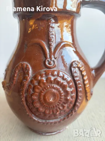 Керамична ваза, снимка 3 - Вази - 48930078
