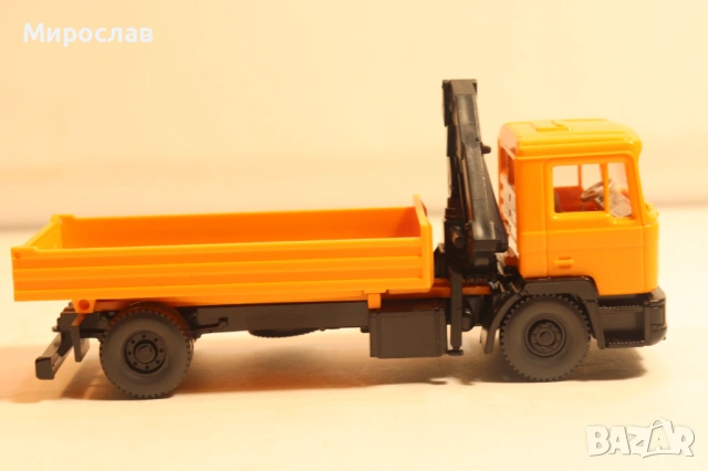 WIKING H0 1/87 MAN КАМИОН КОЛИЧКА МОДЕЛ, снимка 5 - Колекции - 54113922