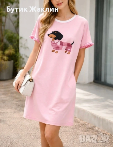 Спортно-елегантна рокля, снимка 2 - Рокли - 53908411