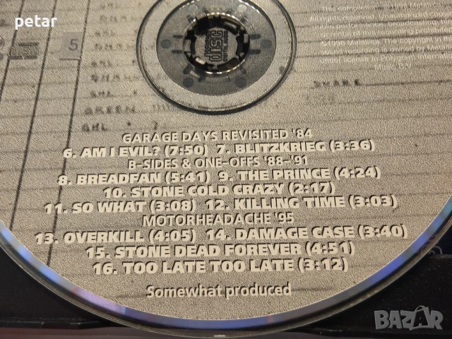 Metallica cd, снимка 6 - CD дискове - 51286022