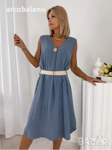 Дамска рокля OLITE, 3цвята , снимка 16 - Рокли - 50848828