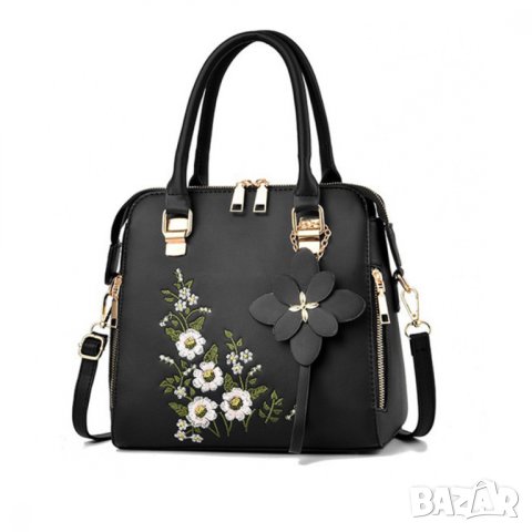 Дамска чанта Summer Black, снимка 8 - Чанти - 40298412