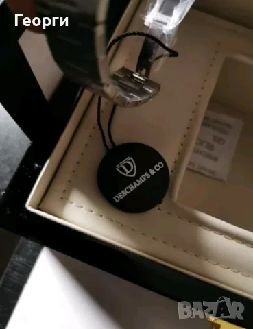 Автоматичен Мъжки Часовник Deschamps & Co, снимка 8 - Мъжки - 51384729