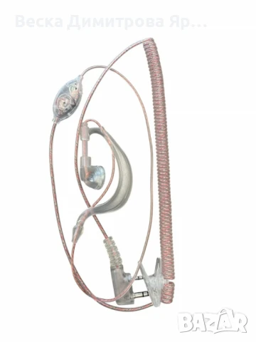 Професионален хендсфри с прозрачна акустична тръба за радиостанции, снимка 2 - Други инструменти - 50749599