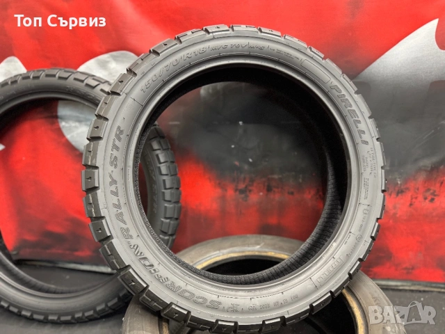 90 90 21 / 150 70 18, Мото гуми, Pirelli ScorpionRallySTR, снимка 5 - Гуми и джанти - 54160798