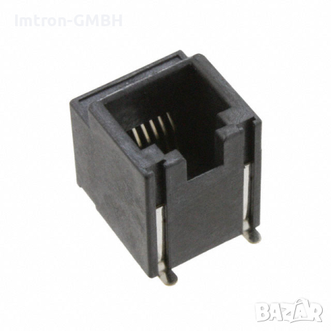 Конектор Молекс  0855105019  Модулен жак 6p6c (RJ11, RJ12, RJ14, RJ25) Вертикален неекраниран