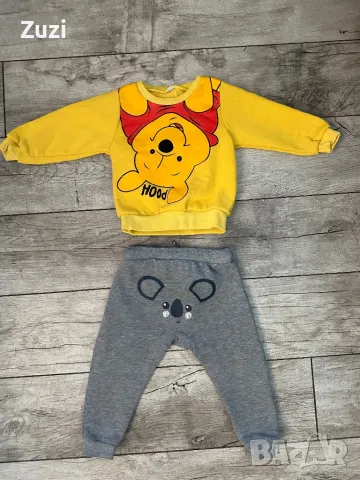 Дисни блуза и долнище 12 м/1г, снимка 2 - Комплекти за бебе - 47577427