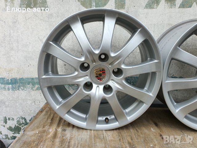 Джанти Порше 5x130x7,5J17", снимка 2 - Гуми и джанти - 30767808