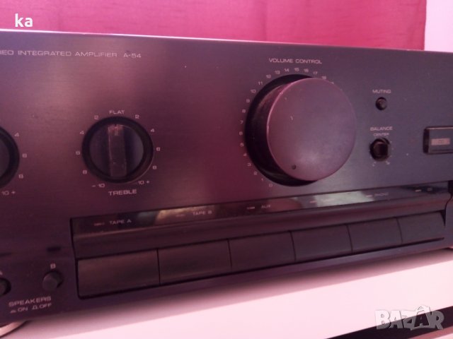 Kenwood A-54 - мощен стерео усилвател, снимка 3 - Ресийвъри, усилватели, смесителни пултове - 33921553