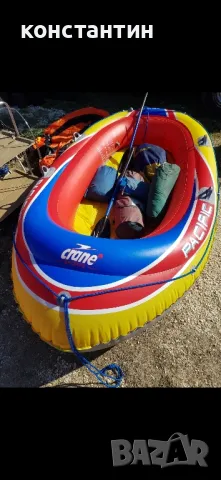 надуваема лодка с гребла, снимка 2 - Водни спортове - 50069943
