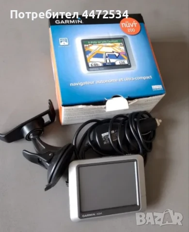 Навигация за автомобил GARMIN nuvi 200 , снимка 3 - Аксесоари и консумативи - 50287817