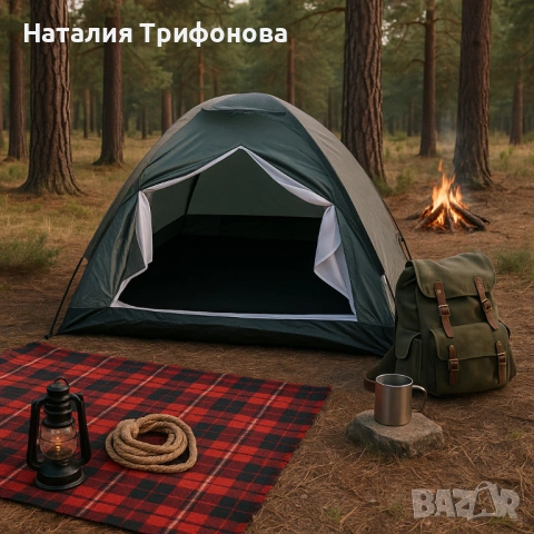 Палатка Muhler 4-местна YL3031, снимка 4 - Палатки - 54180763