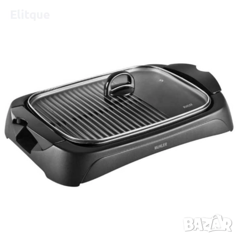 Скара електрическа с капак, мраморно покритие, 2000W, снимка 6 - Друга електроника - 52852763