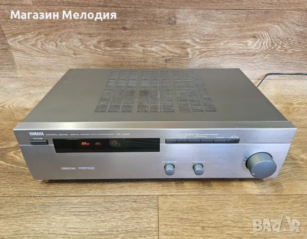 Аудио процесор Yamaha DSP-E390 Natural Sound – Аналогова магия и Cinema DSP от Златната ера, снимка 3 - Ресийвъри, усилватели, смесителни пултове - 55885202