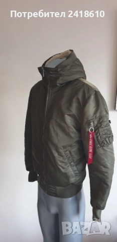 Alpha Industries Mens Jacket Size M НОВО! ОРИГИНАЛ! Мъжко Зимно Яке!, снимка 13 - Якета - 52428026