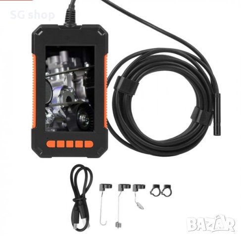 Ендоскоп камера + 4.3" дисплей с 5м кабел Професионален,, снимка 4 - Аксесоари и консумативи - 44255581