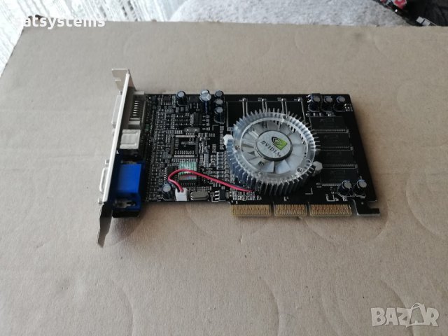 Видео карта NVidia GeForce 4 Axle3D MX440 64MB DDR 128bit AGP, снимка 5 - Видеокарти - 35022895