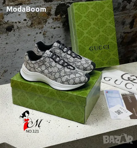 Gucci мъжки маратонки Различни цветове , снимка 6 - Маратонки - 48826005