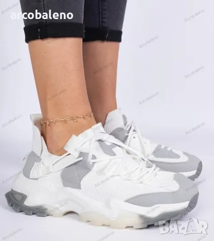 Дамски маратонки с горна част от чорап Milada, 2цвята , снимка 8 - Маратонки - 49307352