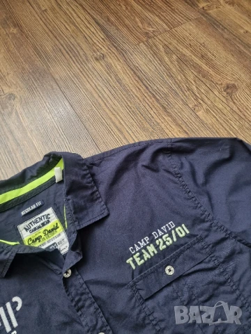 Страхотна мъжка риза CAMP DAVID размер XL, снимка 6 - Ризи - 50669859