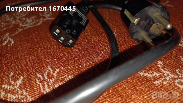 Оригинален японски захранващ кабел, снимка 2 - Други - 44781214