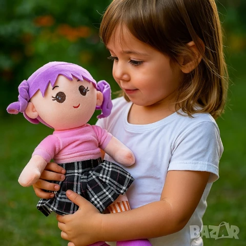 Очарователни парцалени кукли, говорещи на български език, с височина 50 см, снимка 3 - Плюшени играчки - 51072232