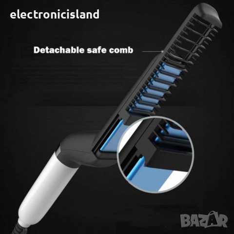 Топъл керамичен гребен за коса брада M Styler всичко в едно, снимка 5 - Други - 39298110