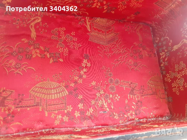 Стара дървена китайска кутия - дърворезба, снимка 10 - Антикварни и старинни предмети - 51132326