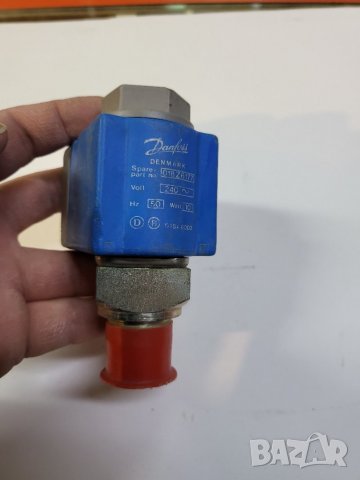 Електро магнет вентил Danfoss с 2 резби 240волта  ~ 10W -40-; до 105 градуса, снимка 1 - Резервни части за машини - 39560197