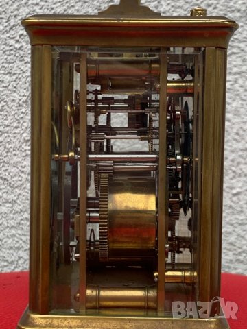 Каретен часовник репетир,будилник и гонг, снимка 9 - Антикварни и старинни предмети - 31444712