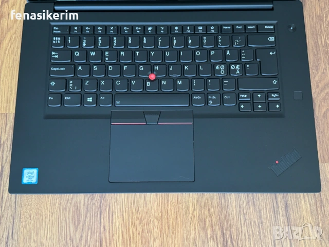15.6' 4K UHD Touch i7-9850H Lenovo ThinkPad X1 Extreme Gen 2 @ 16GB DDR4/512GB NVMe/Бат 4ч, снимка 11 - Лаптопи за работа - 54205602