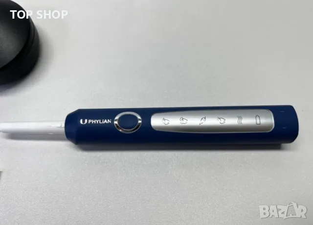Електрическа четка за зъби Phylian H8 9200390 20-13/18, Ултразвукова, 5 накрайника, 5 режима, Твърд, снимка 3 - Друга електроника - 48842485
