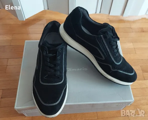 Tamaris дамски обувки (№37), естествена кожа, като нови