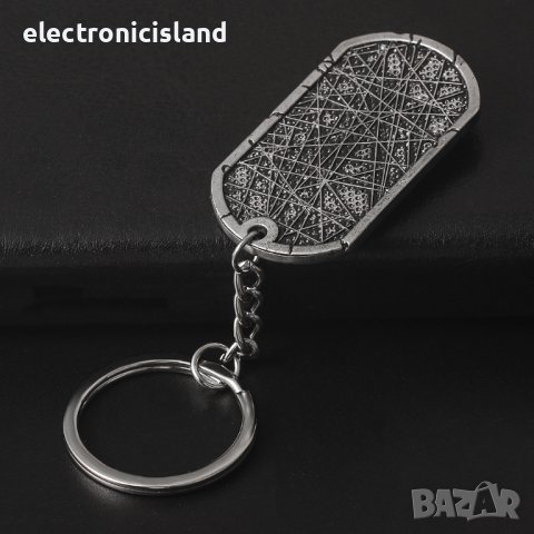 Винтидж метален ключодържател от FPS екшън игра Metro Exodus, снимка 8 - Други - 40172544