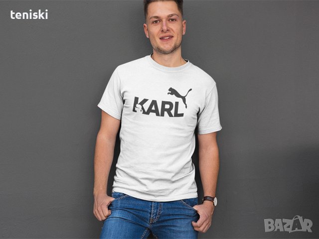 Мъжка тениска Karl Lagerfeld Модели и размери , снимка 10 - Тениски - 29906971