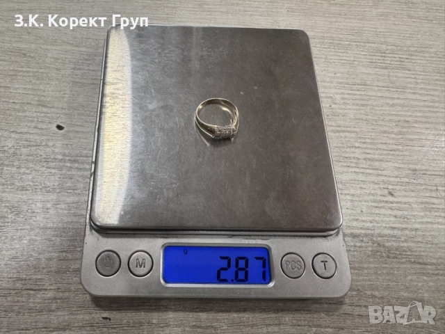 Дамски пръстен 14К 585- 2,87 г, снимка 3 - Пръстени - 55817706