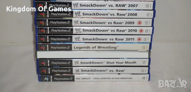Игри за PS2 SmackDown vs Raw 2011 2010 2009 2008 2007/Shut Your Mouth/TNA iMPACT, снимка 13 - Игри за PlayStation - 49514774