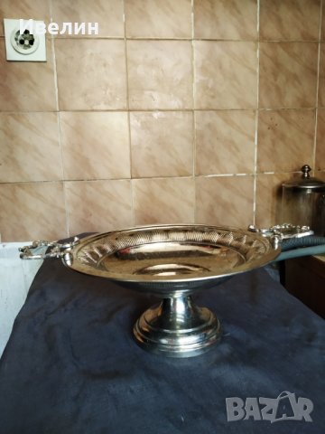 метална фруктиера арт деко, снимка 2 - Антикварни и старинни предмети - 29645931