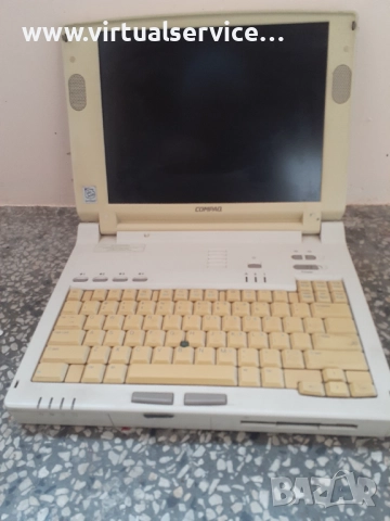 Ретро ноутбук Compaq Pentium1 неработещ